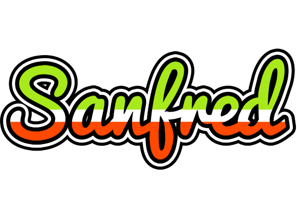 Sanfred superfun logo