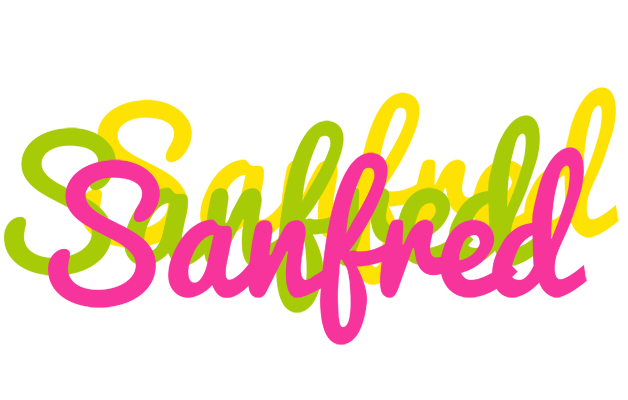Sanfred sweets logo