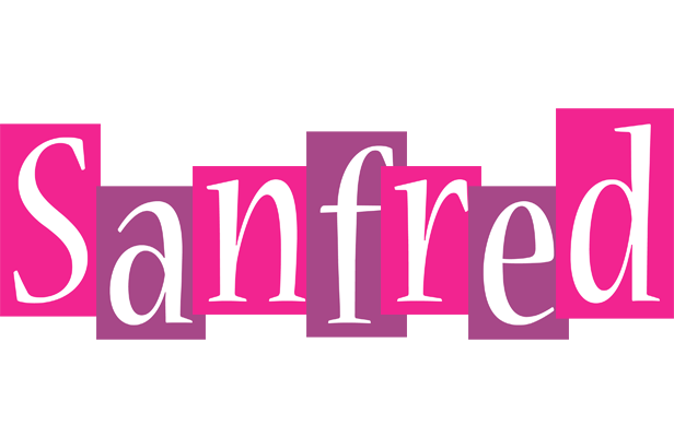 Sanfred whine logo