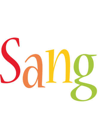 Sang birthday logo