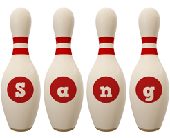 Sang bowling-pin logo