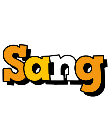 Sang cartoon logo