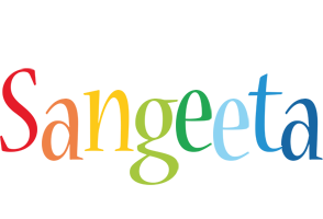 Sangeeta birthday logo
