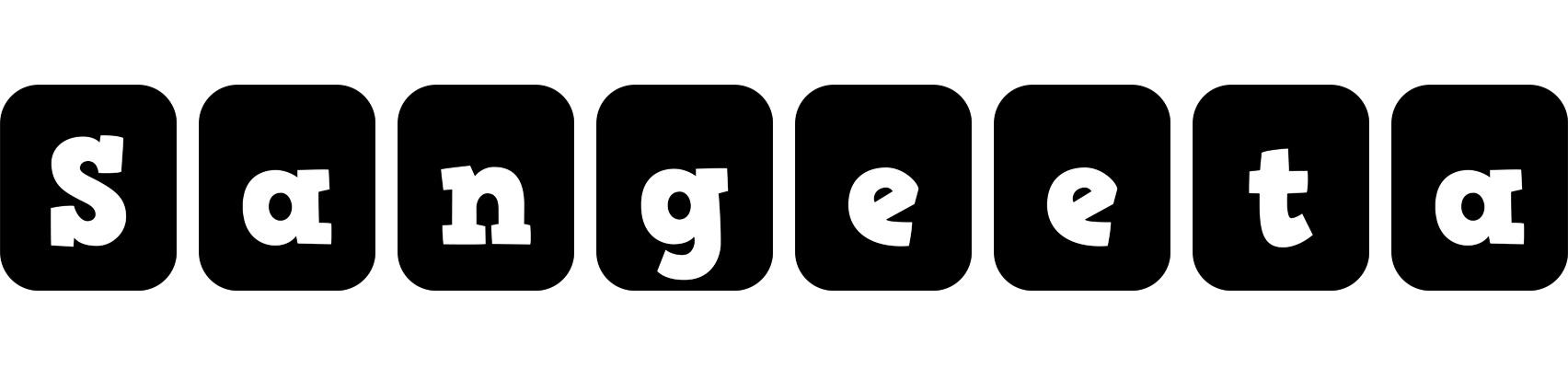 Sangeeta box logo