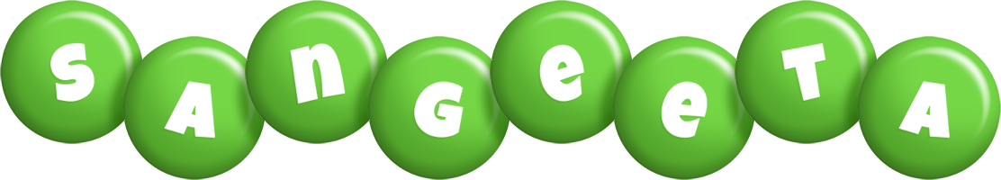 Sangeeta candy-green logo