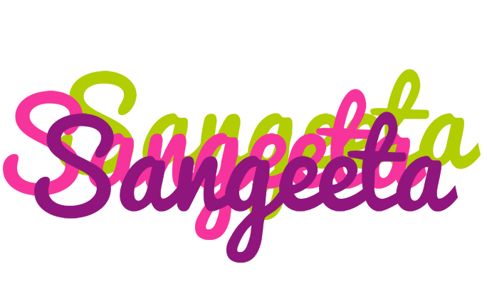 Sangeeta flowers logo