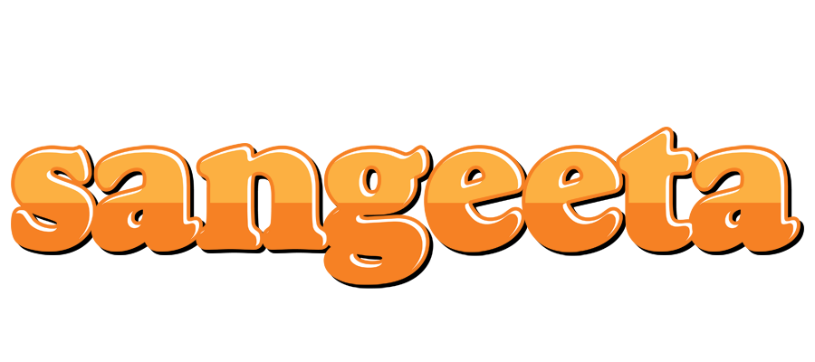 Sangeeta orange logo