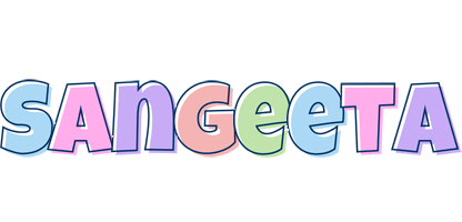 Sangeeta pastel logo