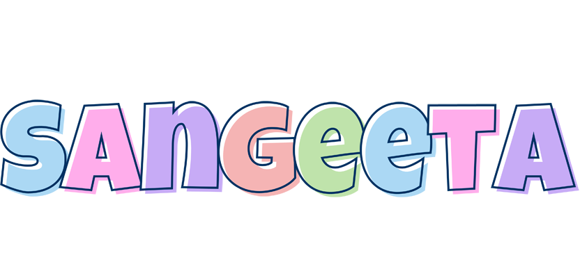 Sangeeta pastel logo