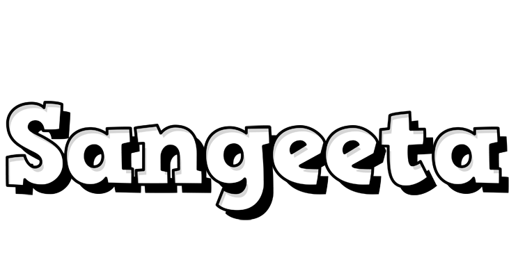 Sangeeta snowing logo