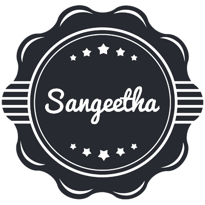 Sangeetha badge logo
