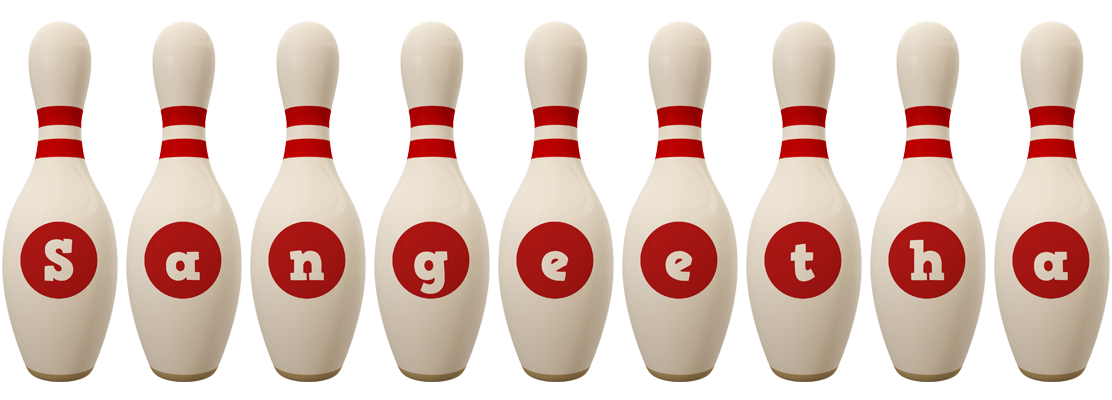 Sangeetha bowling-pin logo