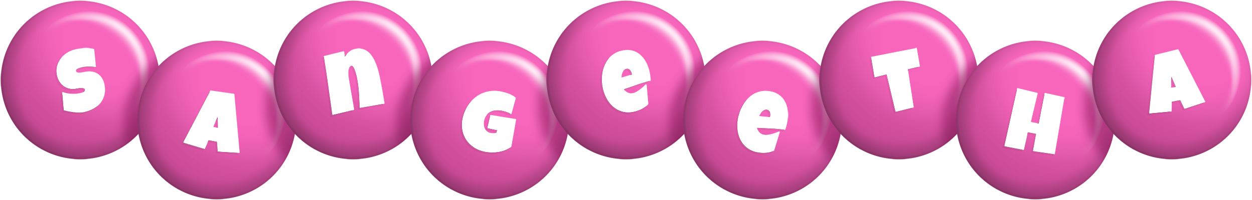 Sangeetha candy-pink logo