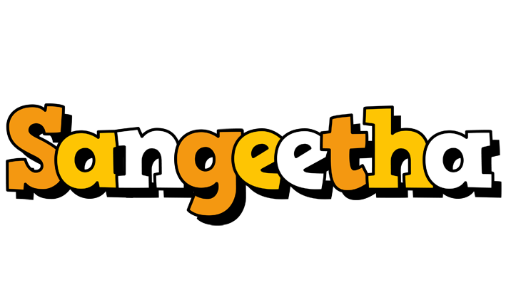 Sangeetha cartoon logo