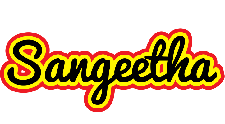 Sangeetha flaming logo