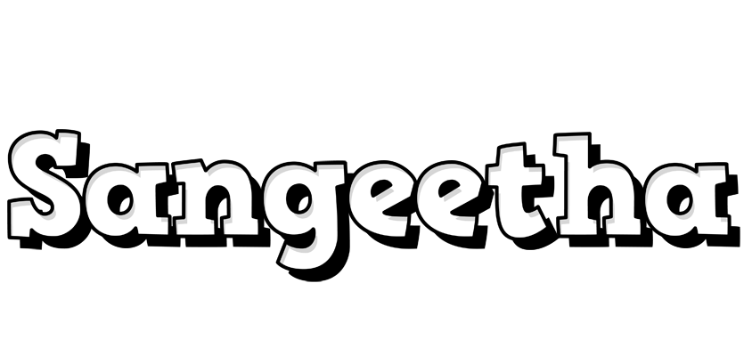 Sangeetha snowing logo