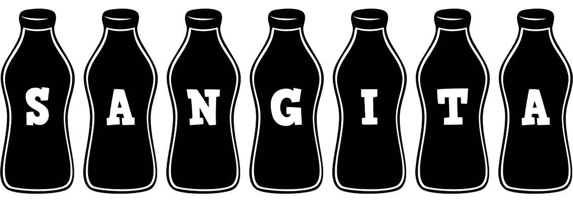 Sangita bottle logo