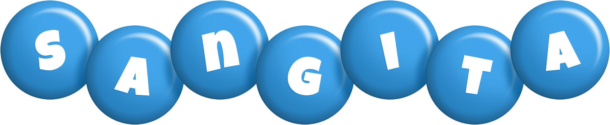 Sangita candy-blue logo