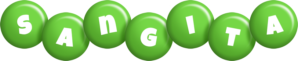 Sangita candy-green logo