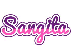 Sangita cheerful logo