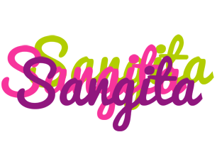 Sangita flowers logo