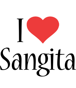 Sangita i-love logo
