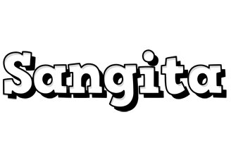Sangita snowing logo