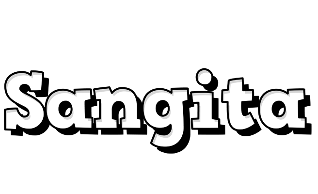Sangita snowing logo