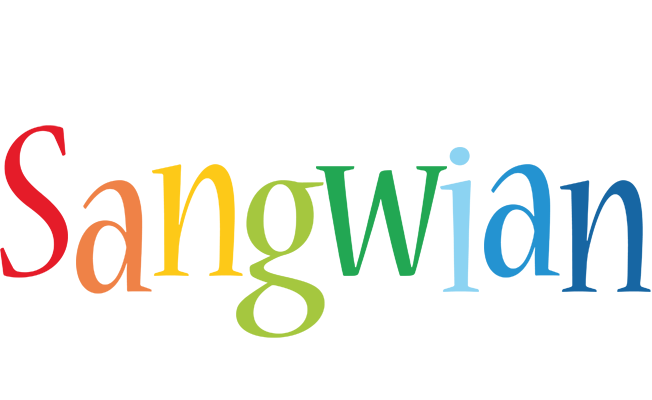 Sangwian birthday logo
