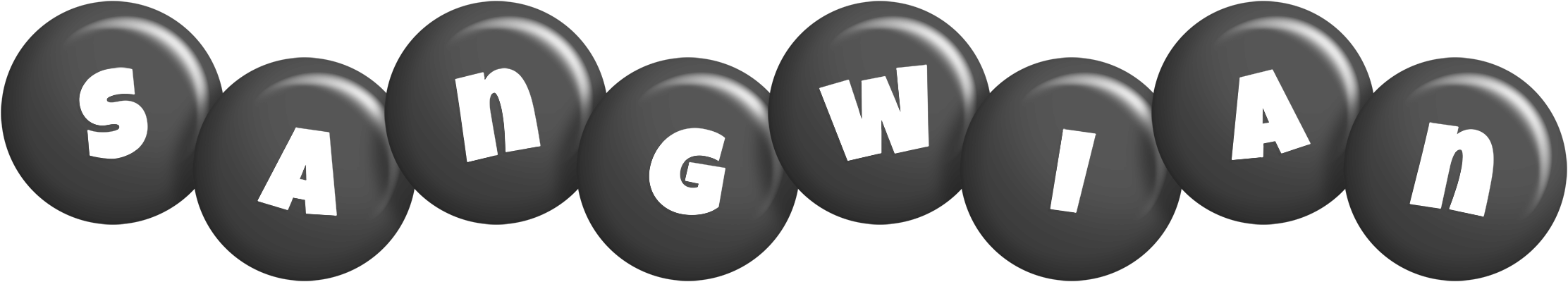 Sangwian candy-black logo