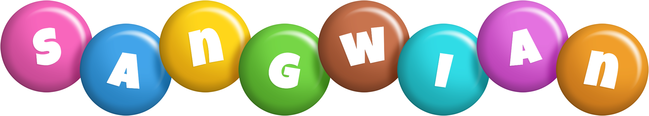 Sangwian candy logo