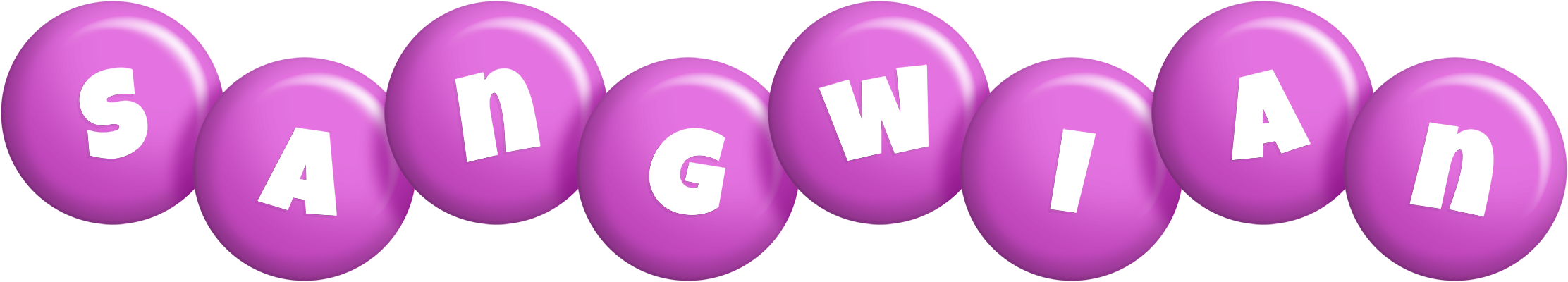 Sangwian candy-purple logo