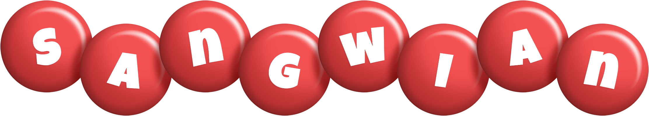Sangwian candy-red logo