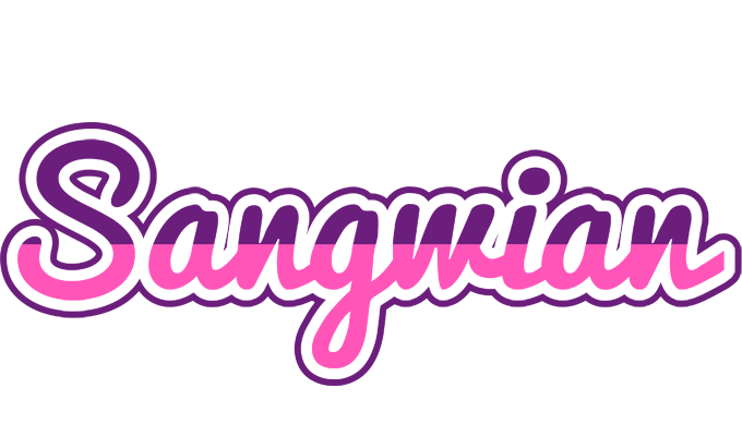 Sangwian cheerful logo