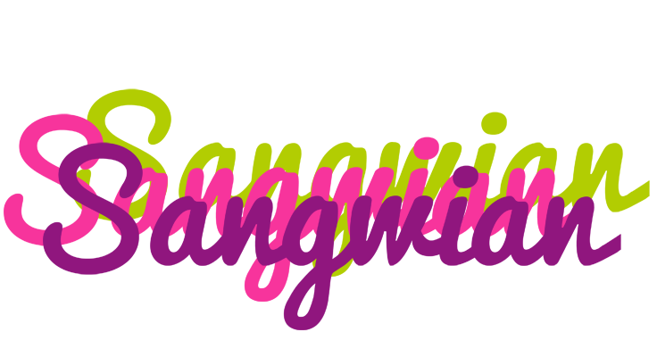 Sangwian flowers logo