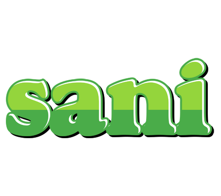 Sani apple logo