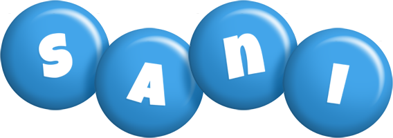 Sani candy-blue logo
