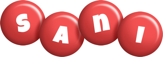 Sani candy-red logo