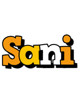 Sani cartoon logo