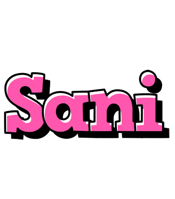 Sani girlish logo