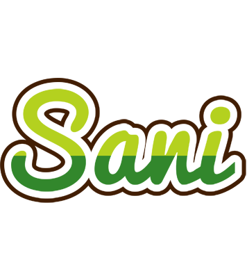 Sani golfing logo