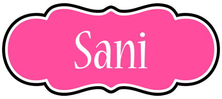 Sani invitation logo