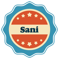 Sani labels logo