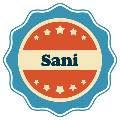 Sani labels logo