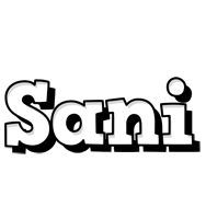 Sani snowing logo