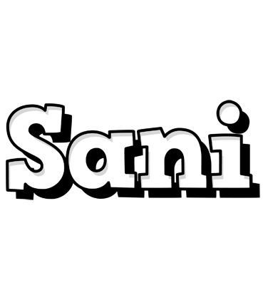 Sani snowing logo