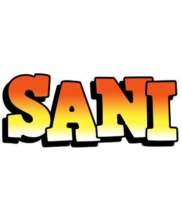 Sani sunset logo