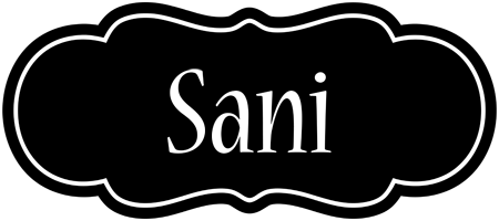 Sani welcome logo