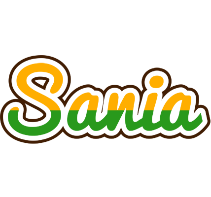 Sania banana logo