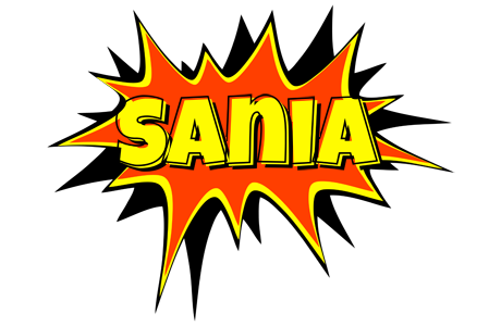 Sania bazinga logo